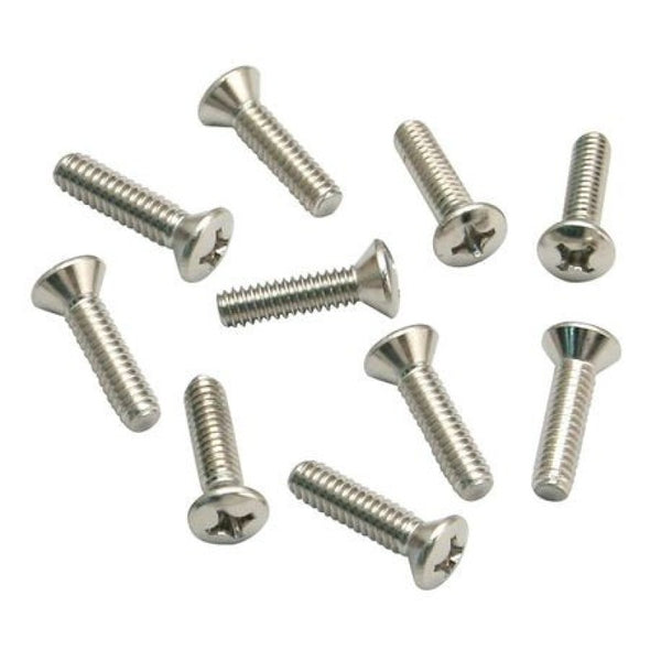 S&S Cycle Teardrop Air Cleaner Cover Screws - 10 Pack - Bull Strap