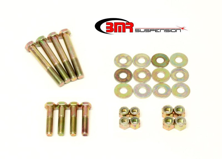 BMR 67-69 1st Gen F-Body Front Upper/Lower Control Arm Hardware Kit - Zinc plated - Bull Strap