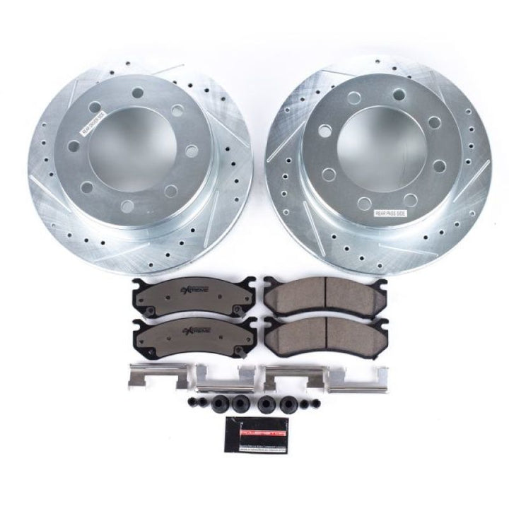 Power Stop 02-06 Chevrolet Avalanche 2500 Rear Z36 Truck & Tow Brake Kit - Bull Strap