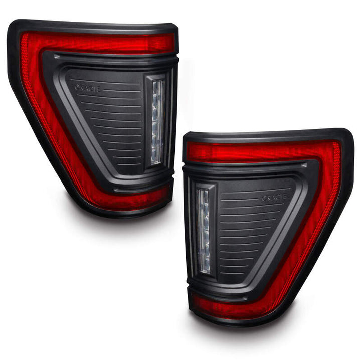 Oracle Lighting 21-24 Ford F-150 Flush Style LED Tail Lights - Bull Strap