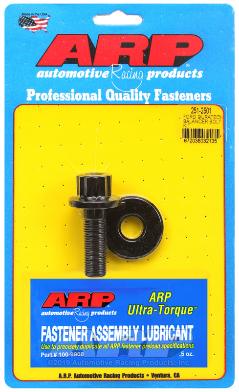 ARP Ford Duratec Balancer Bolt Kit - Bull Strap