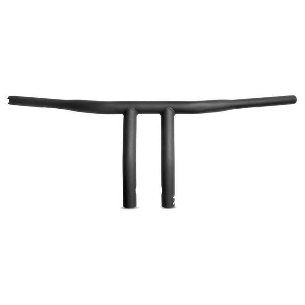 Burly Brand Drag Bar 9.5in TBW - Matte Black - Bull Strap