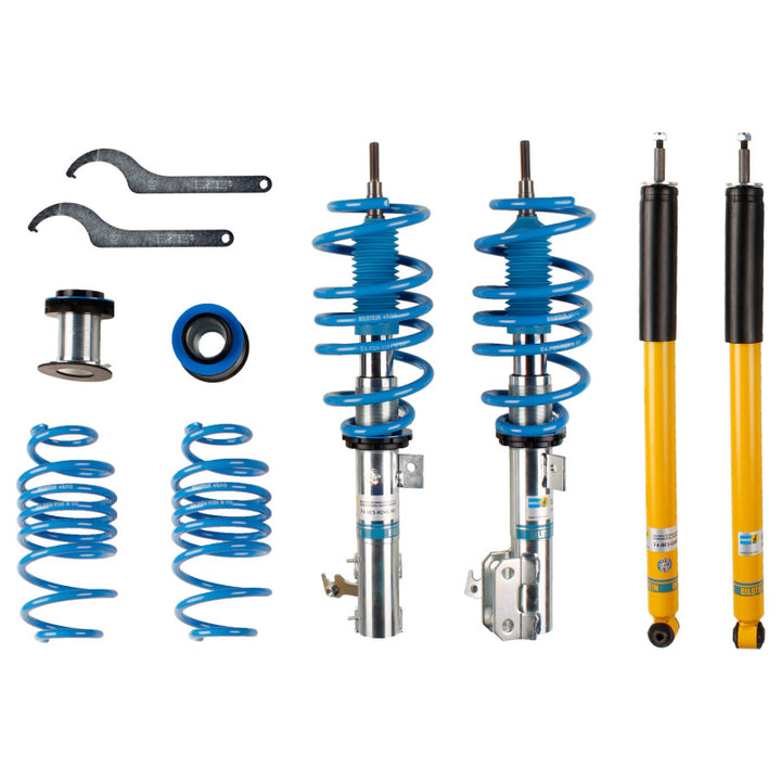 Bilstein 09-13 / 15-20 Honda Fit B14 (PSS) Front & Rear Performance Suspension System - Bull Strap
