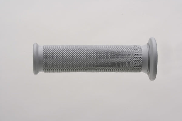Renthal ATV Grips Soft Full Diamond - Light Grey - Bull Strap