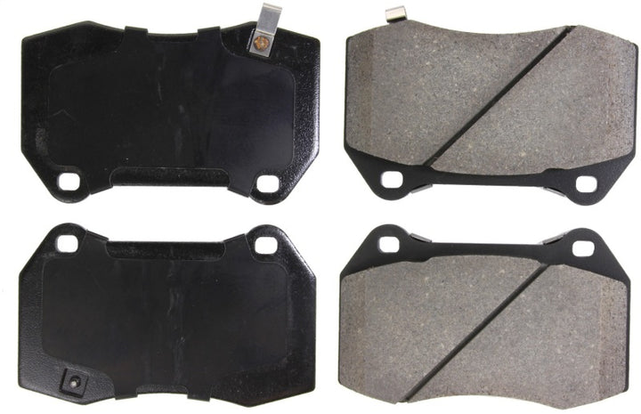 StopTech Performance 02-07 350z/G35 w/ Brembo Front Brake Pads - Bull Strap