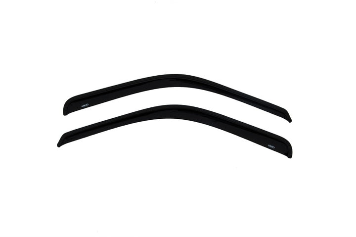 AVS 99-16 Ford F-250 Standard Cab Ventvisor Outside Mount Window Deflectors 2pc - Smoke - Bull Strap