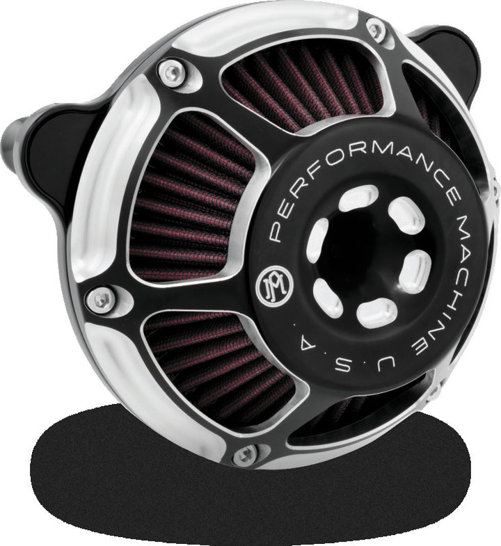 Performance Machine Air Cleaner Max HP - Contrast Cut - Bull Strap