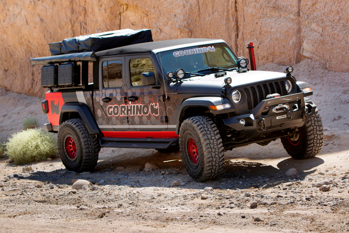 Go Rhino 19-21 Jeep Gladiator XRS Overland Xtreme Rack - Box 2 (Req. gor5950000T-01) - Bull Strap