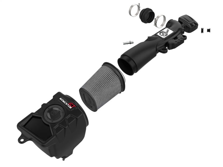 aFe Momentum GT Pro DRY S Cold Air Intake System 2018+ Jeep Wrangler (JL) V6 3.6L - Bull Strap