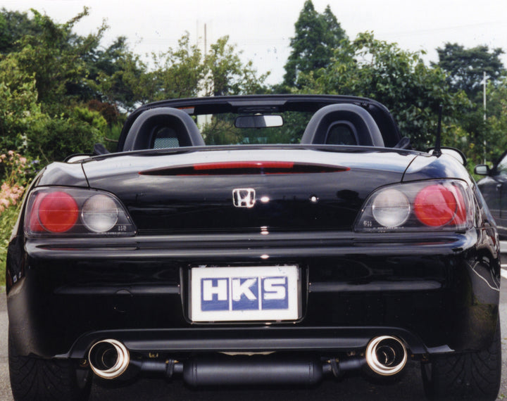 HKS 02-07 Honda S2000 Hi-Power Exhaust - Bull Strap
