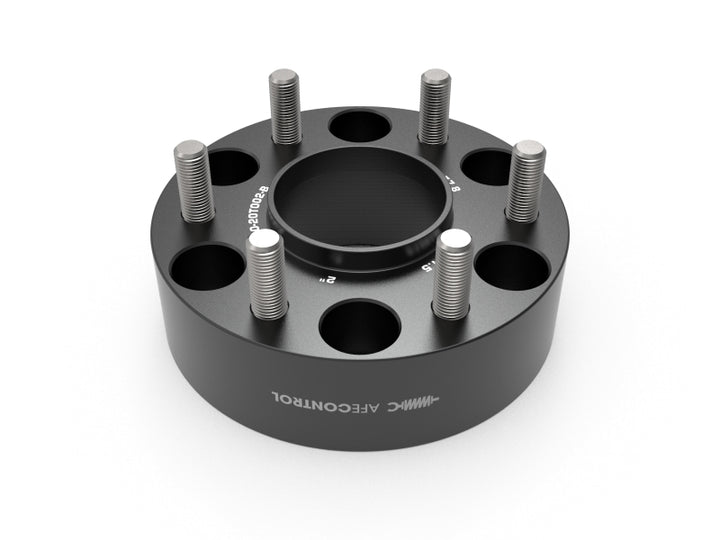 aFe CONTROL Forged Aluminum Wheel Spacers 6x139.7 / CB 77.8 / 2in Thick - RAM 1500 - Bull Strap