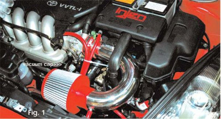 Injen 00-03 Celica GTS Polished Short Ram Intake - Bull Strap