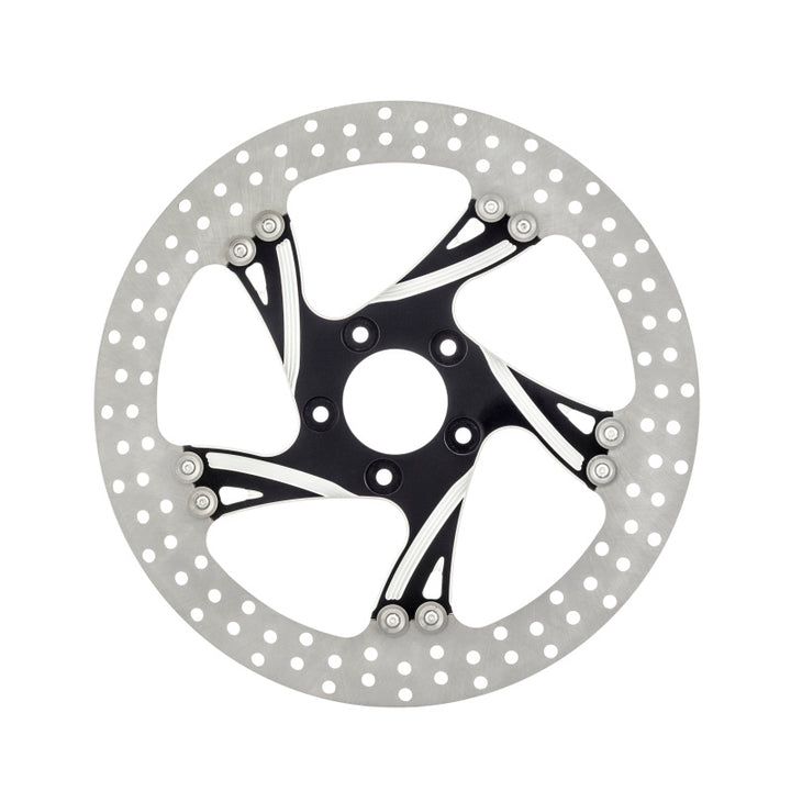 Performance Machine Disc/Carr 11.8 Cruise Fr Rt - Contrast Cut Platinum - Bull Strap