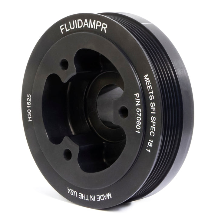 Fluidampr 92-10 Toyota 1UZ-FE/2UZ-FE/3UZ-FE SOHC/DOHC Steel Internally Balanced Damper - Bull Strap