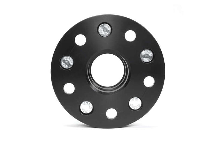 PERRIN Subaru 25mm Wheel Spacers 5x114.3 BP w/56mm Hub - Black - Bull Strap