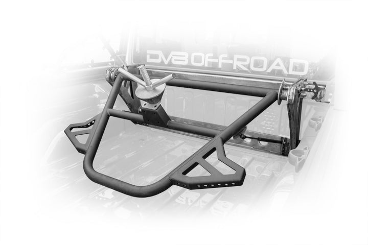 DV8 Offroad 2019+ Jeep Gladiator In-Bed Adjustable Tire Carrier - Bull Strap