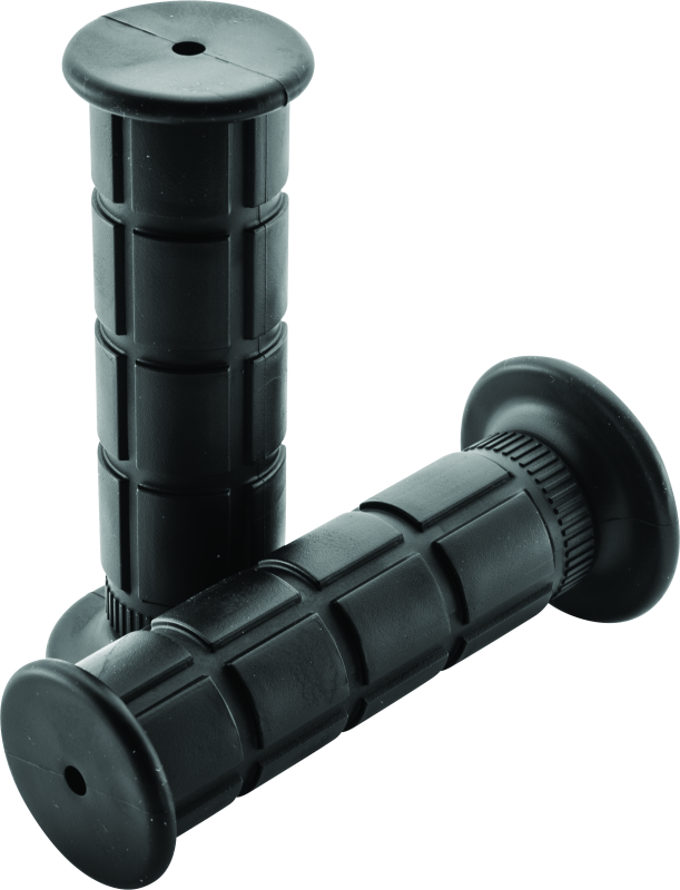 BikeMaster Big Blocks Grips - Black - Bull Strap