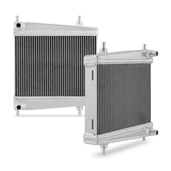 Mishimoto 2020+ Toyota Supra Aluminum Auxiliary Radiators - Bull Strap