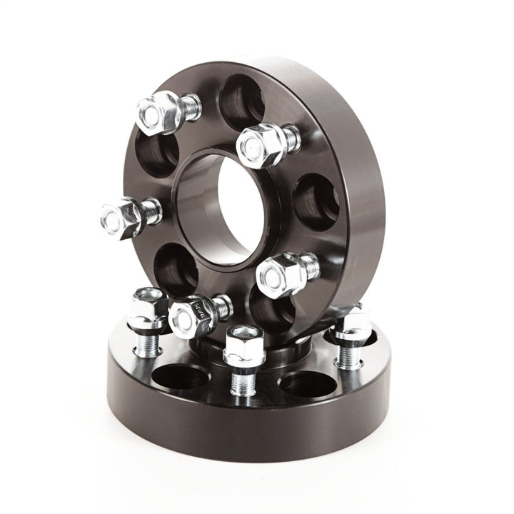 Rugged Ridge Wheel Spacers Black 1.25 inch 15-18 Renegade - Bull Strap