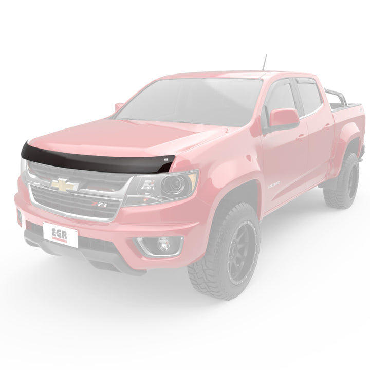 EGR 15+ Chev Colorado Superguard Hood Shield (301391) - Bull Strap