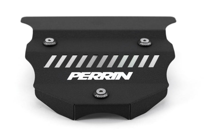 PERRIN 22-25 Subaru BRZ / Toyota GR86 Engine Cover - Black - Bull Strap