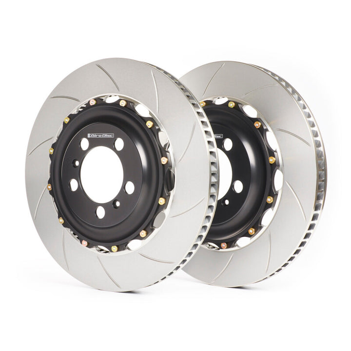GiroDisc 2021+ Cadillac CT4-V Blackwing Slotted Rear Rotors - Bull Strap