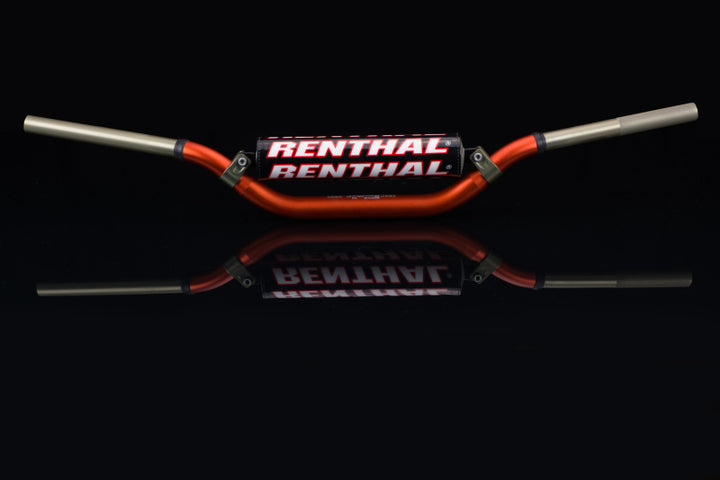 Renthal Villopoto/ Stewart/ 19+ Honda CRF Twinwall Pad - Orange - Bull Strap