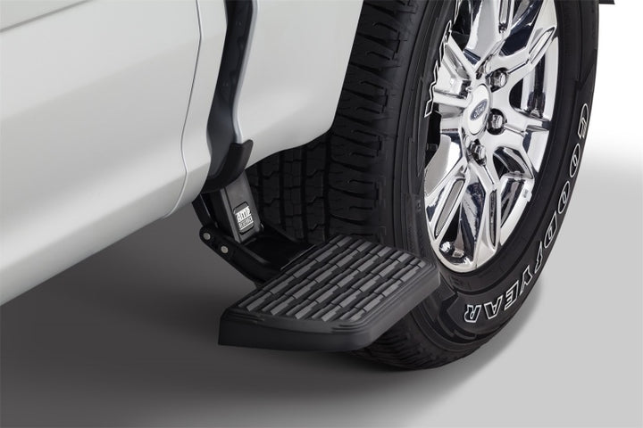 AMP Research 15-22 Ford F150 All Beds BedStep2 - Black - Bull Strap