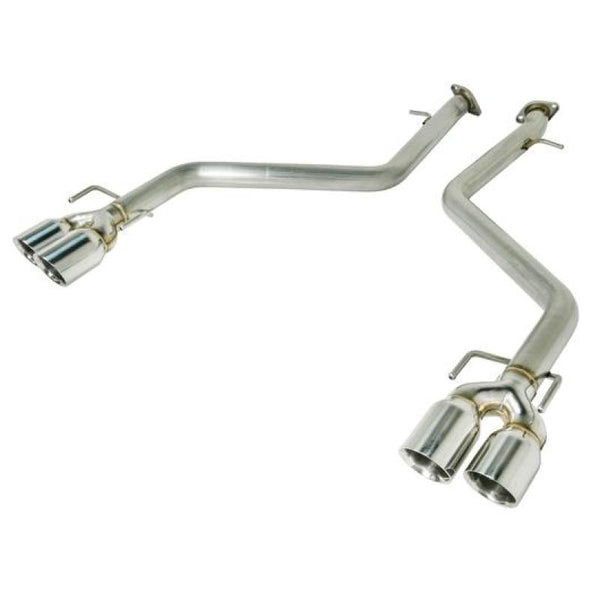 Remark 2017+ Lexus IS250/IS350 Axle Back Exhaust w/Stainless Steel Double Wall Tip - Bull Strap