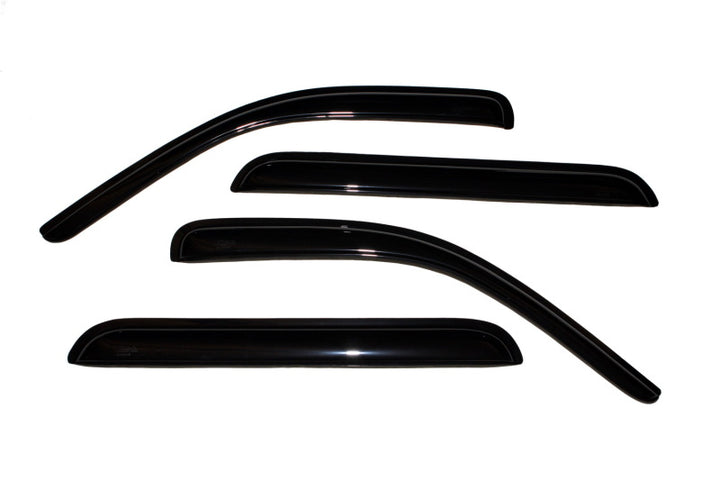 AVS 98-03 Dodge Durango Ventvisor Outside Mount Window Deflectors 4pc - Smoke - Bull Strap