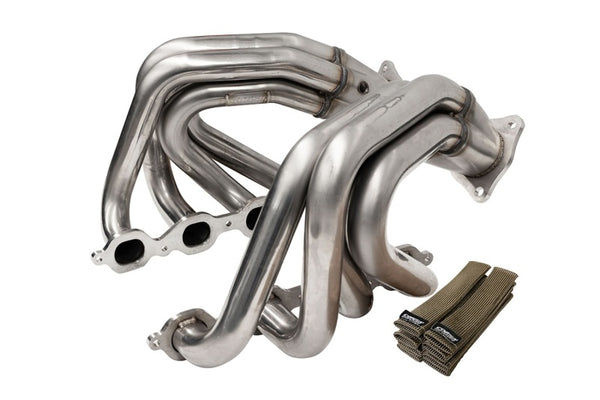Corsa 20-21 Chevrolet Corvette 1.875in Primary 304 SS Headers - Bull Strap