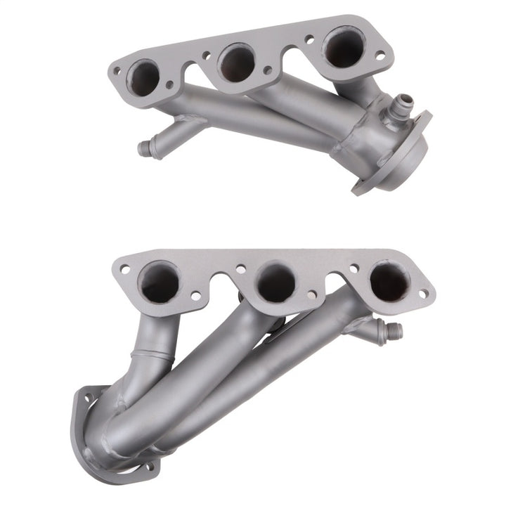 BBK 99-04 Ford Mustang V6 Shorty Tuned Length Exhaust Headers - 1-5/8 Titanium Ceramic - Bull Strap