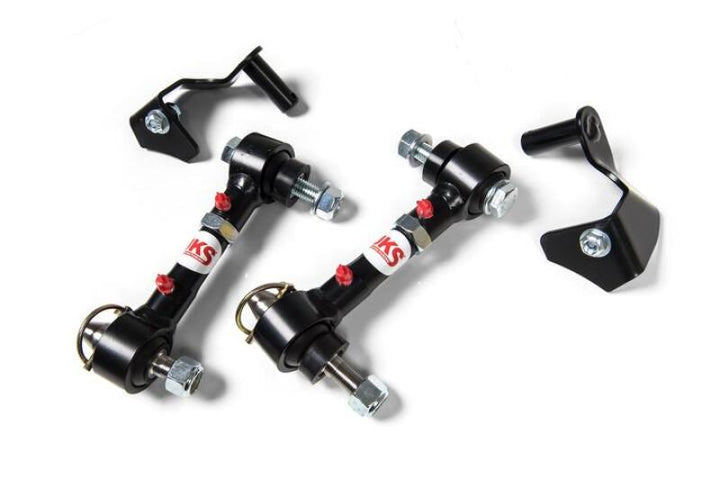 JKS Manufacturing Jeep Wrangler JL Quicker Disconnect Sway Bar Links 0-2in Lift - Bull Strap