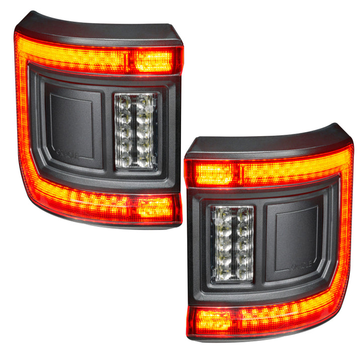 Oracle 2020+ Jeep Gladiator JT Flush Mount LED Tail Lights -  Tinted Lens - Bull Strap