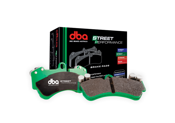 DBA 08-19 Lexus LX570 SP Performance Rear Brake Pads - Bull Strap
