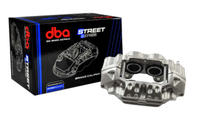 DBA 90-98 Toyota Landcruiser (J80) Street Series Left Front Caliper - Bull Strap