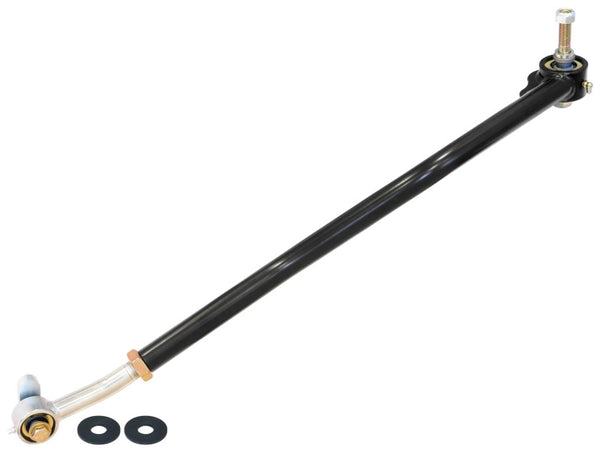 RockJock TJ/LJ/XJ/MJ Johnny Joint Trac Bar Front Bolt-On Adjustable Greasable - Bull Strap