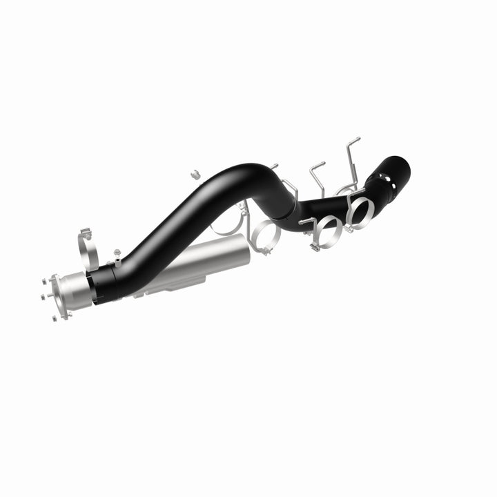 MagnaFlow 2024+ Chevy Silverado 2500HD/3500HD Black Series Filter-Back Performance Exhaust - Bull Strap