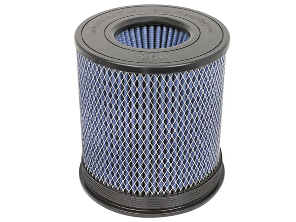 aFe MagnumFLOW HD Air Filters Pro 10R Cylinder 6F X 8 1/8T X 9H - Bull Strap