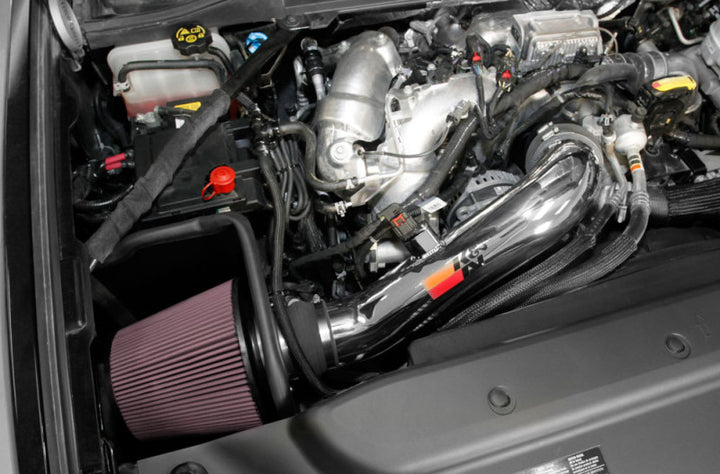 K&N 2017 Chevy Silverado 2500/3500HD V8-6.6L DSL Performance Air Intake Kit - Bull Strap