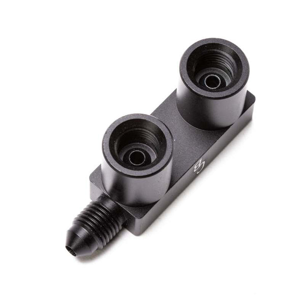 Chase Bays 3AN Male to 2 M10x1.0 Convex Female F Fitting - Bull Strap
