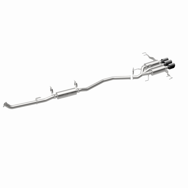 MagnaFlow 2023+ Honda Civic Type R SPEQ Series Cat-Back Perf Exhaust System w/ CF Tips - Bull Strap
