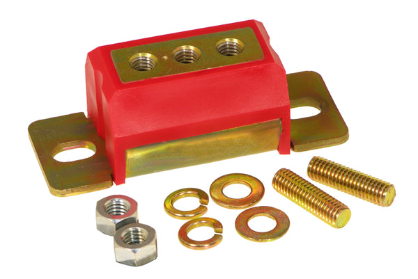 Prothane Jeep Trans Mount (1 or 2 Bolt Style) - Red - Bull Strap