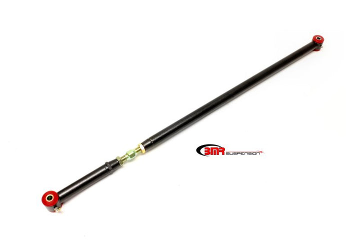 BMR 05-14 S197 Mustang On-Car Adj. Panhard Rod (Polyurethane) - Black Hammertone - Bull Strap