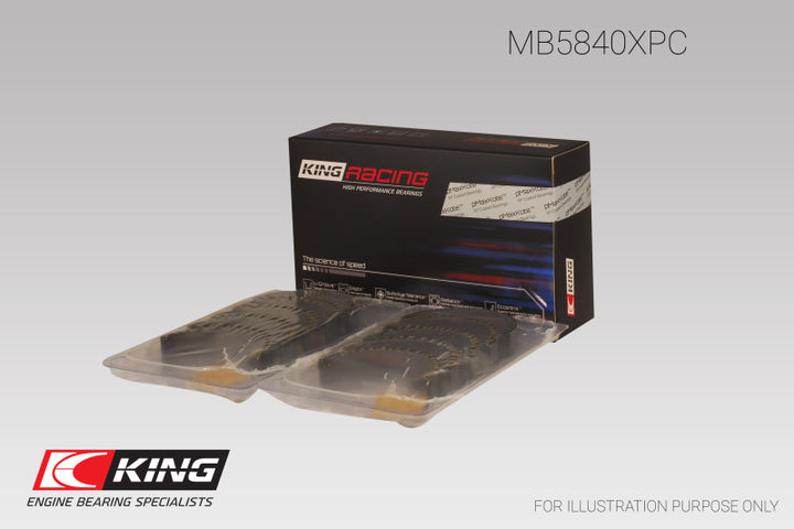 King Engine Bearings Chrysler 300 Srt8 Main Bearing Set - Bull Strap