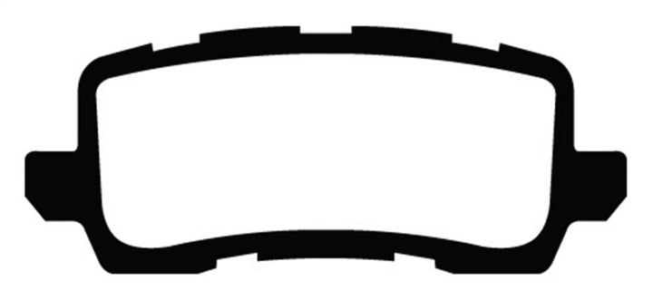 EBC 13+ Acura RLX 3.5 Greenstuff Rear Brake Pads - Bull Strap