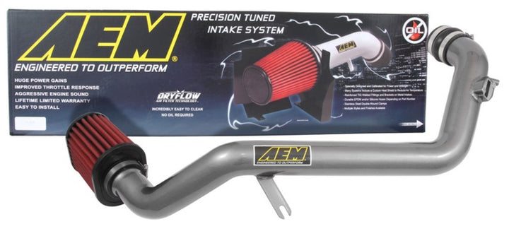 AEM 2016 Honda HR-V L4-1.8L F/I Gunmetal Gray Cold Air Intake - Bull Strap