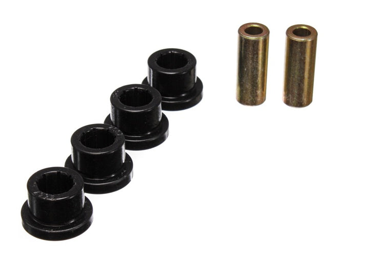 Energy Suspension .875 ID x 1.782 OD (Bushing Dims) Black Universal Link - Flange Type Bushiings - Bull Strap