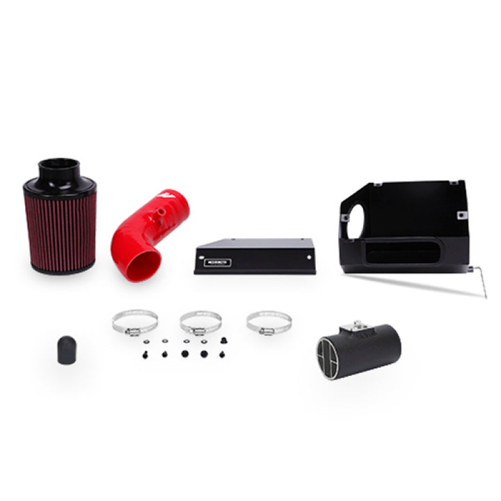 Mishimoto 13+ Subaru BRZ/Scion FR-S Performance Air Intake Kit w/ Airbox - Red - Bull Strap