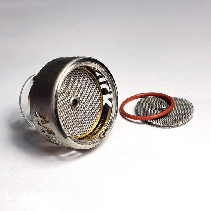 Ticon Industries Furick Cup BBW Number 16 Pyrex Cup Kit Titanium Cover - Bull Strap
